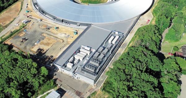 「ナノテラス」加速器設置大詰め　仙台に建設中の放射光施設