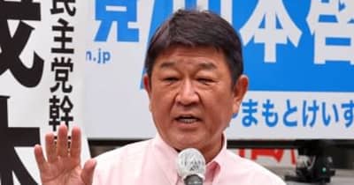 外交、安保「毅然と」　自民・茂木幹事長が来崎　2022参院選長崎