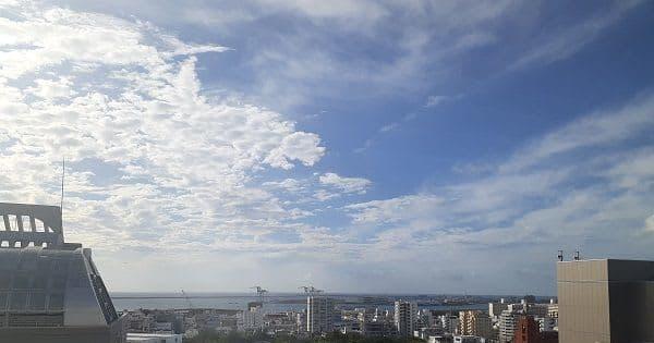 沖縄の天気予報（7月1日）曇りや雨　所により雷