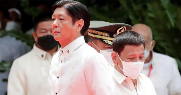 フィリピン大統領にマルコス・ジュニア氏が就任　一族の復権を象徴