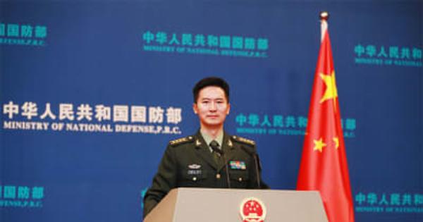 日本と台湾の公的往来と軍事関係構築に断固反対　中国国防部