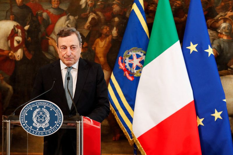 イタリア首相、一部政党が連立政権離脱なら退陣の意向