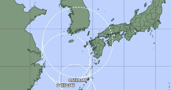 新たな台風発生か　沖縄に接近する恐れ　日本の南に熱帯低気圧