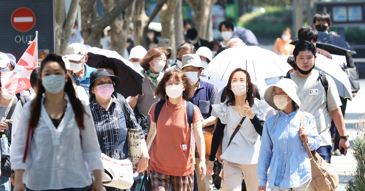 熱中症警戒アラート、東京など23都県に　名古屋で40℃予想