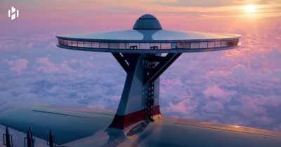 5千人収容の「空飛ぶホテル」、まるでラピュタな原子力AI旅客機が話題に