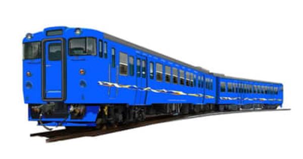 「キハ47形」9月に車両リニューアル　有明海イメージし青色に　JR九州
