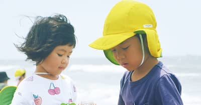 ｢なくなれ海のプラごみ｣ 保育園児たちが清掃活動　茅ヶ崎市