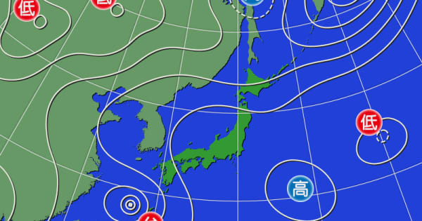 西日本は雨　沖縄・九州は大雨にも警戒