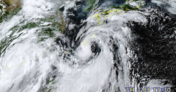 【嵐】という意味の【アイレー・台風4号】沖縄・奄美に接近中　来週は西～東日本を横断か