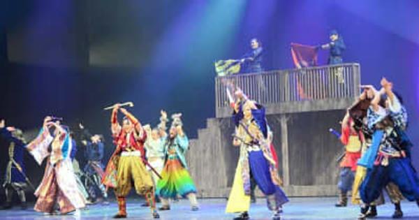 096k熊本歌劇団が新作披露　県立劇場で「前田慶次かぶき旅～薩摩の鬼・島津編」　アクション、ダンス、歌で魅了