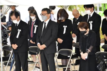 広島で豪雨犠牲者を追悼　「無念さ、痛恨の極み」
