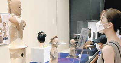 埴輪や直刀　古墳時代を語る　館林市立資料館で展示
