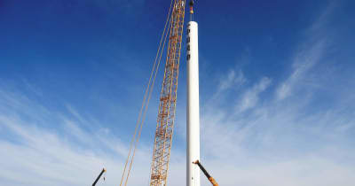 敦煌初の風力発電プロジェクト、発電機の設置始まる　甘粛省