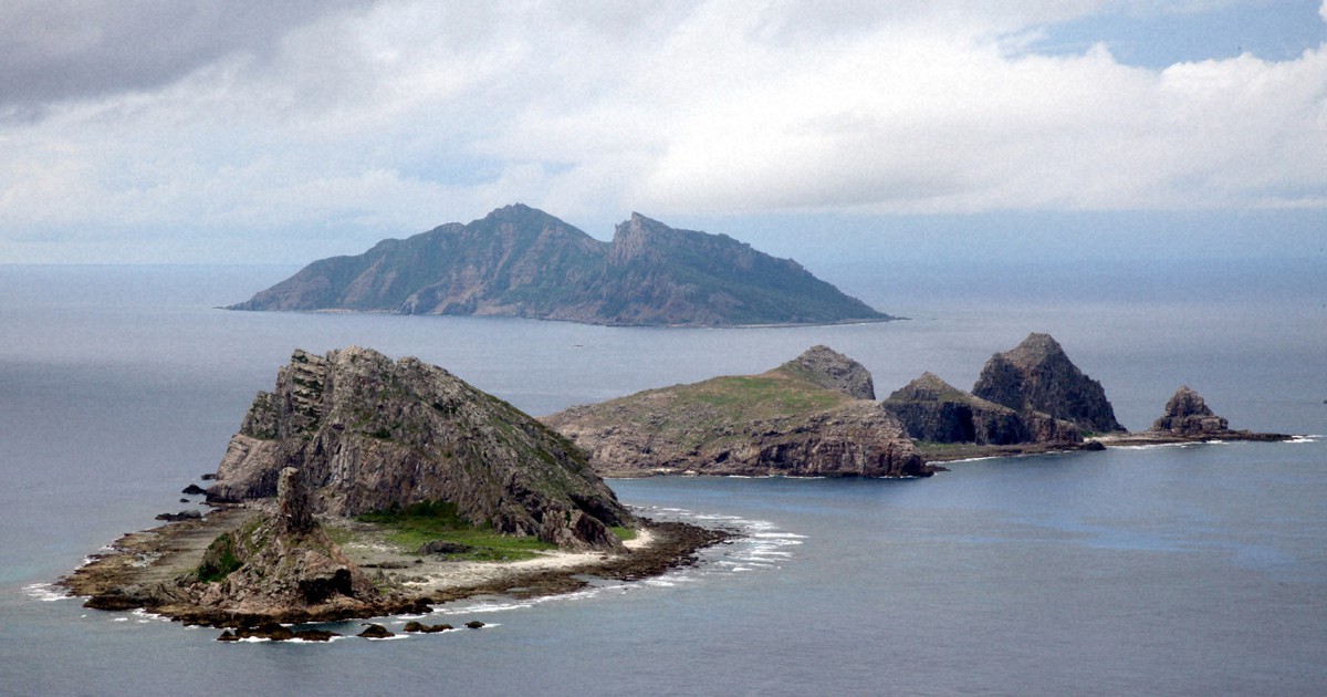 尖閣諸島周辺で中国公船2隻が領海侵入　海保が退去要求