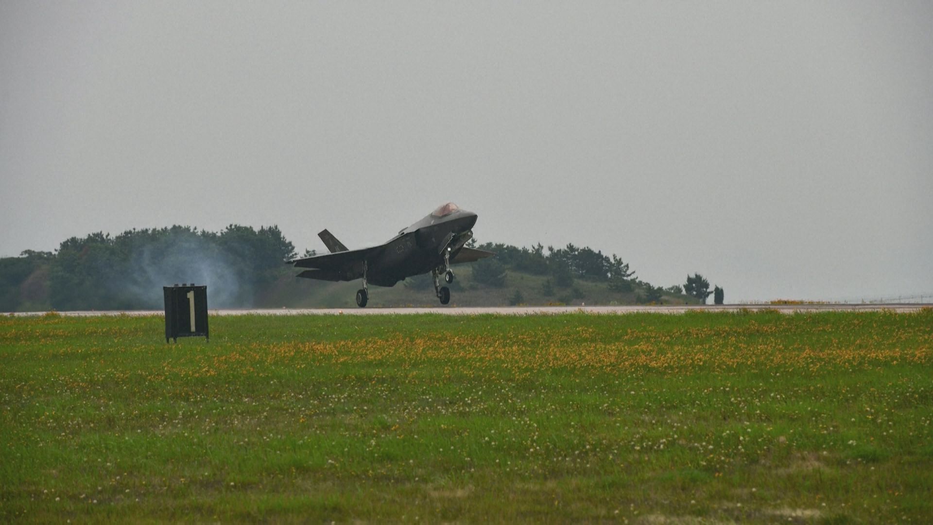 米空軍F-35Aが朝鮮半島に展開 4年7か月ぶり