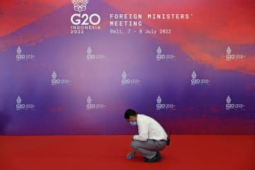G20、日米欧が対ロシア抗議　集合写真中止、異例の展開