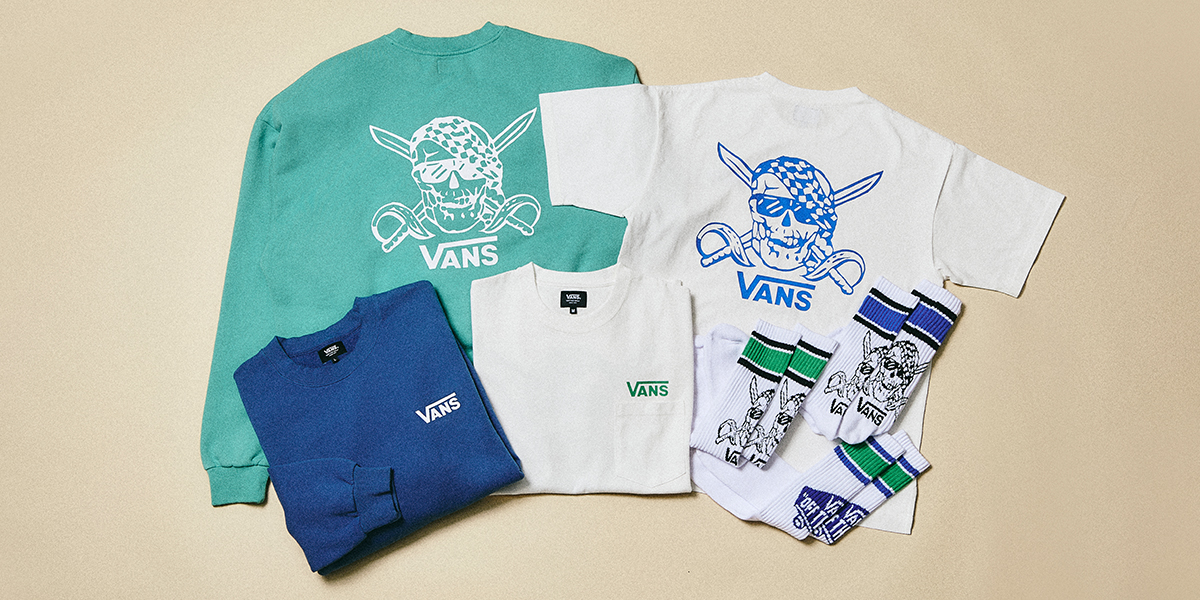 「ヴァンズ」が原宿店のオープン2周年を記念した日本限定コレクションを発売