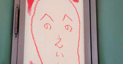 画家・黒田征太郎さんが小倉昭和館に描いた『映画』　1号館ロビーの壁【北九州市小倉北区】