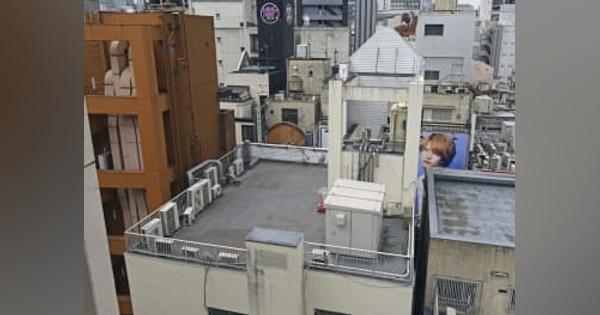ビル屋上に女性の遺体遺棄疑い　愛知県警、名古屋の男逮捕