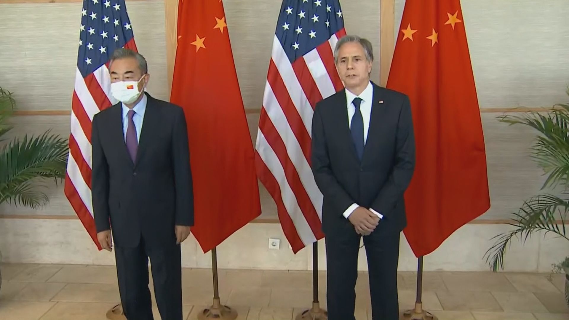 米中外相会談　中国は台湾問題めぐり「破壊的過ち犯すな」と強く反発