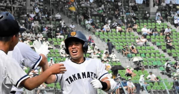 高松商・プロ注目の浅野翔吾が先頭打者弾でド派手な最後の夏スタート