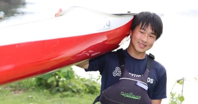 カヌー・スプリントU16日本代表・野田、世界へ挑戦「力出し切りたい」