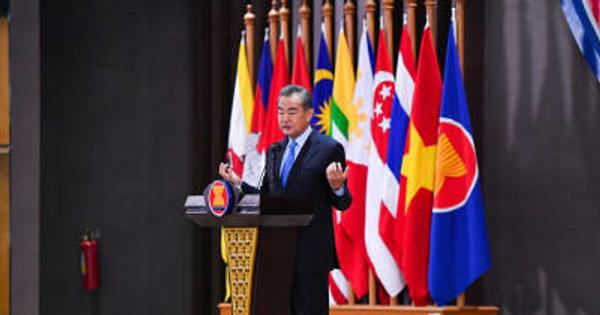 王毅氏、ASEAN事務局で演説