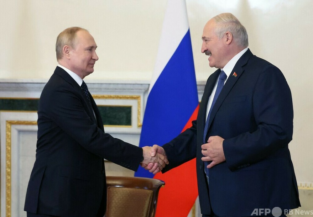 西側がロシア攻撃を画策 ベラルーシ大統領