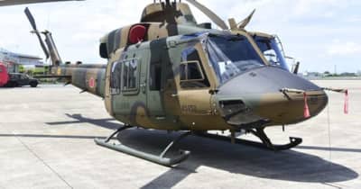 新型多用途ヘリを導入　陸自明野駐屯地・航空学校で訓練開始式　三重・伊勢