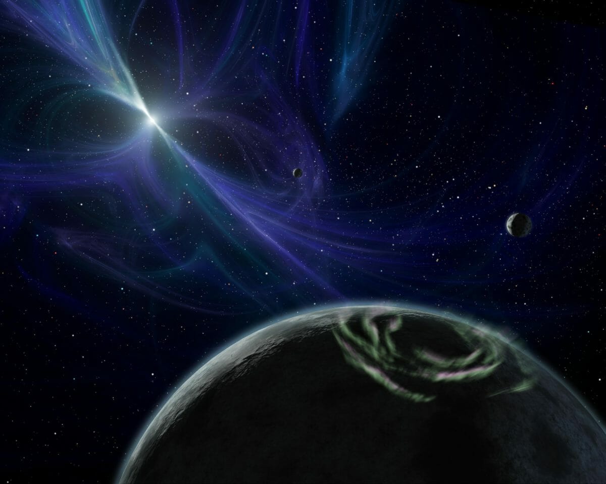 史上初めて太陽系外惑星が見つかったパルサー、実はレアな存在かも？