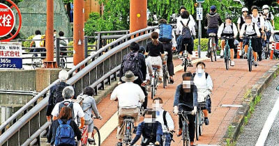 自転車ヘルメット着用、徳島県内で定着せず　努力義務定めた条例制定から6年　煩わしさなどで形骸化か