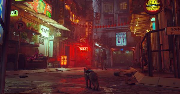 「猫の理解度高すぎ」　迷い猫になって街を探索するゲーム「Stray」が話題　開発スタッフ数は猫＞人間