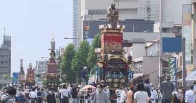 熊谷うちわ祭「巡行祭」