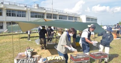 廃校活用、佐賀小跡にキャンプ場　23日開業　茨城・かすみがうら