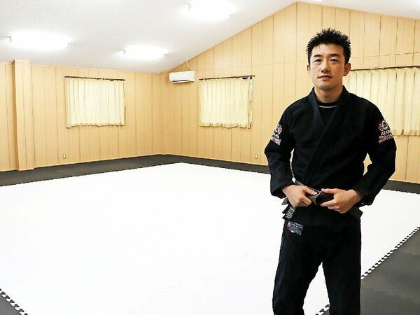 格闘技ブラジリアン柔術のジム、石井町に開設　元全日本王者の男性が会員募る