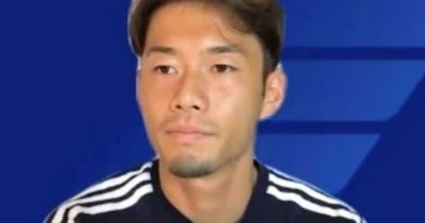 日本代表・小池龍太「責任を持ったプレーを」JFAアカデミー福島出身初の男子日本代表
