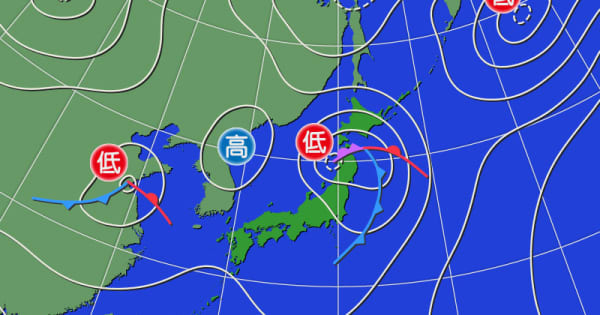 北日本や北陸　激しい雨や雷雨に注意