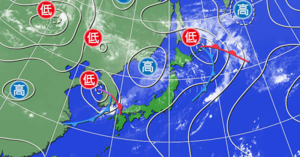 日本の南に熱帯低気圧が発生　今後北上し日本に影響