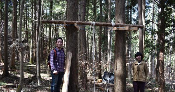 「日本一美しい村」に秘密基地　年6万6000円で森をレンタル