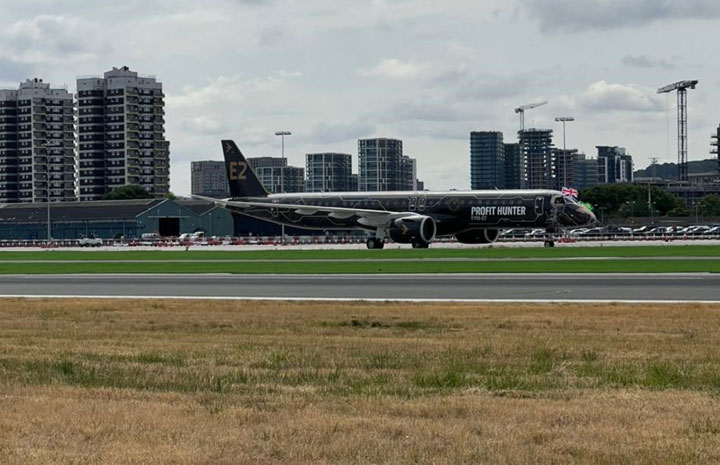 E195-E2、ロンドン・シティ空港に初着陸　年末に就航承認見通し