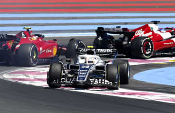 F1、角田はリタイア　フランスGP決勝