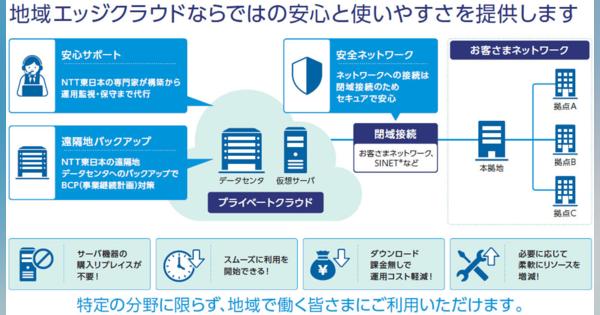 NTT東、仮想IaaS基盤を利用可能になるAzureベースの地域エッジクラウド提供