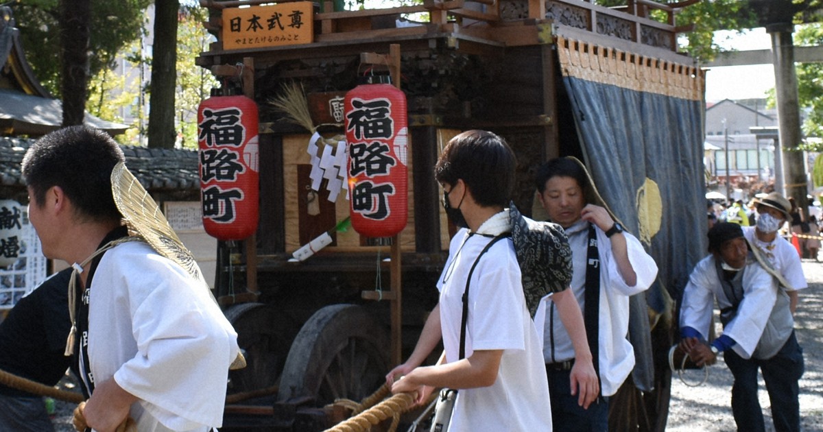 「田辺の夏が来た」　和歌山・田辺祭で名物「笠鉾」が3年ぶりに登場