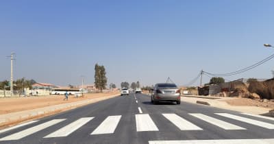 中国企業が建設した舗装道路が開通　アンゴラ