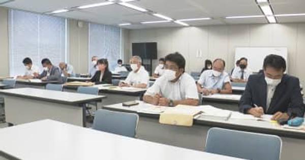 香川県議の補欠選挙が8月に4選挙区で　立候補予定者に説明会