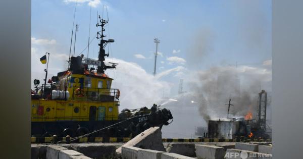ロシア軍、黒海沿岸にミサイル攻撃 ウクライナ軍発表