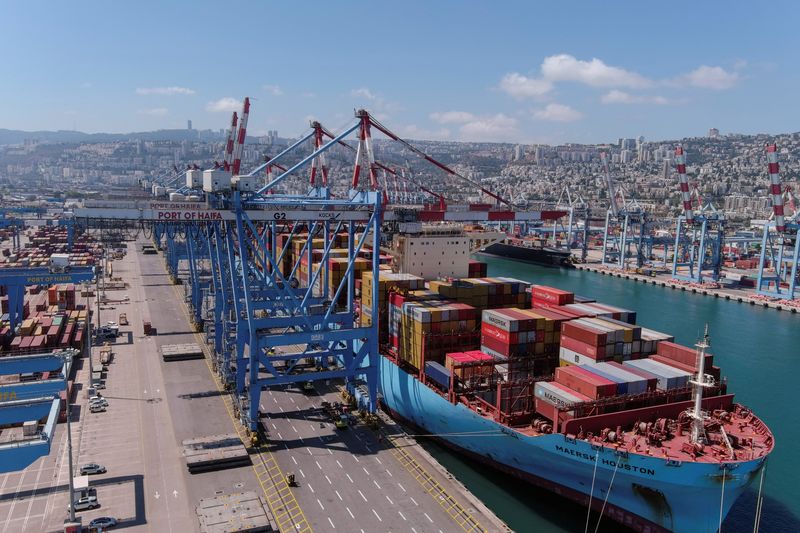イスラエルのハイファ、地中海東部の海運拠点としてアジアが重視