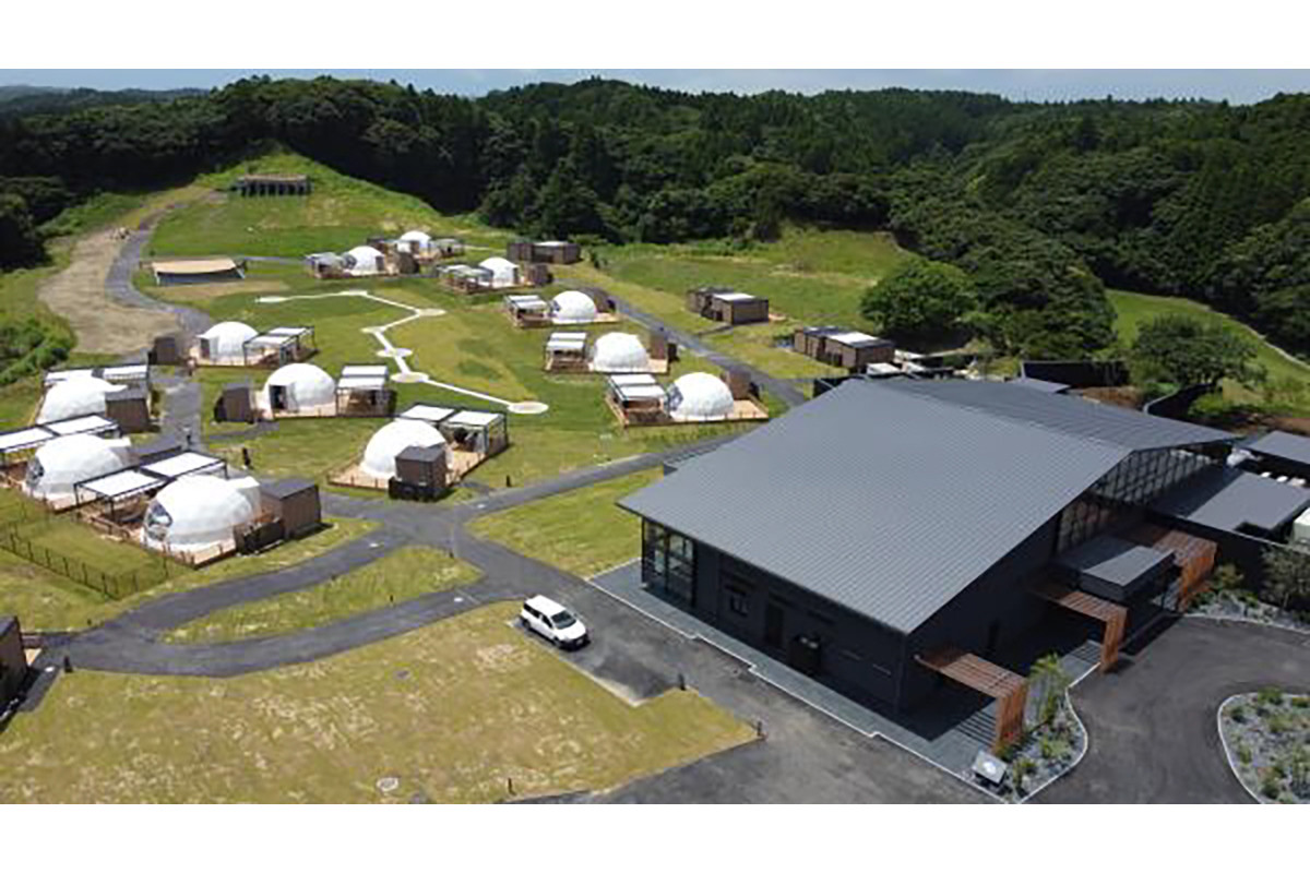 千葉県いすみ市に北欧をモチーフにしたグランピング施設がオープン