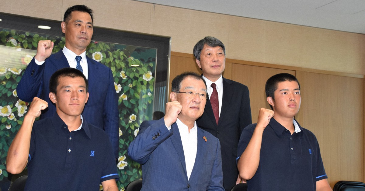 九州学院・村上慶太主将「夏の甲子園楽しむ」　ヤクルト村上宗隆の弟