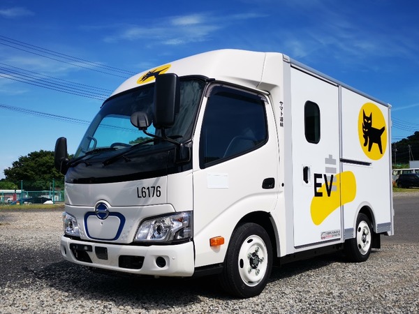 ヤマト運輸、EVトラック500台を導入日野 デュトロ 配備